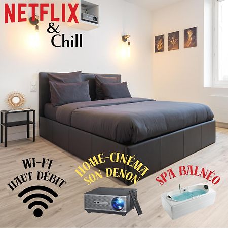 Cinema & Jacuzzi Aux Etoiles - Casabianca Suite Saint-Etienne  Extérieur photo